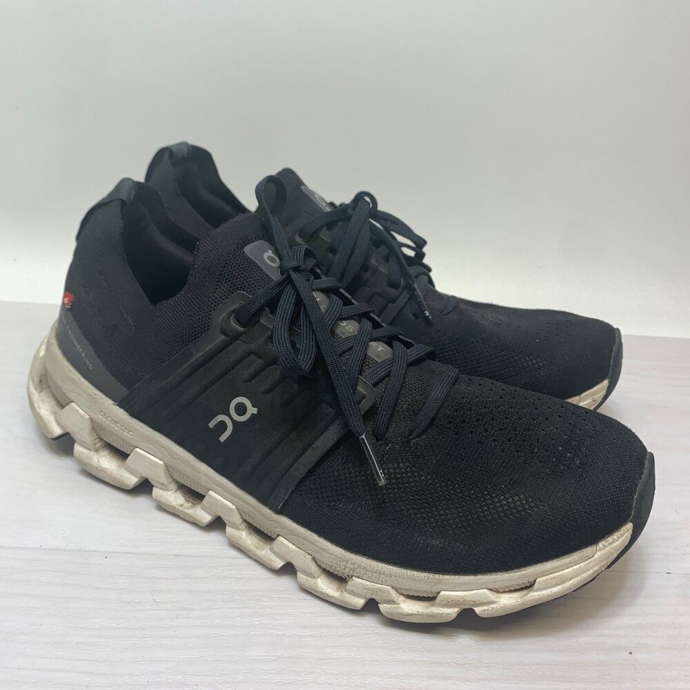 ON Running Men's 11 Cloudswift 3 Running Shoes Sneakers Black & White
